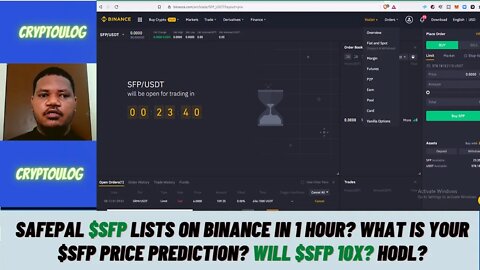 Safepal $SFP Lists On Binance In 1 Hour? What Is Your $SFP Price Prediction? Will $SFP 10X? HODL?