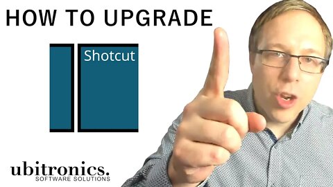 How to Upgrade Shotcut on Windows 10