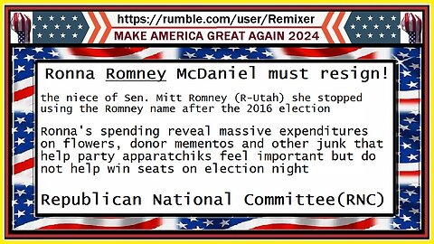 Ronna Romney McDaniel must resign