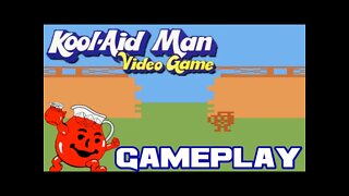 Kool-Aid Man Video Game - Atari 2600 Gameplay 😎Benjamillion