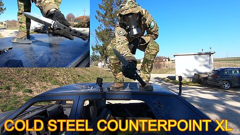 COLD STEEL COUNTERPOINT XL - DESTRUCTION TEST