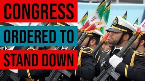 White House Orders Congress NOT to Debate Iran War