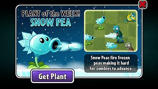 Plants vs Zombies 2 - Penny's Pursuit - Snow Pea / Cold Snapdragon / Boingsetta - January 2023