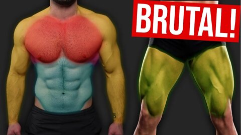 KILLER Full Body Home Workout (BUILD MUSCLE!!)