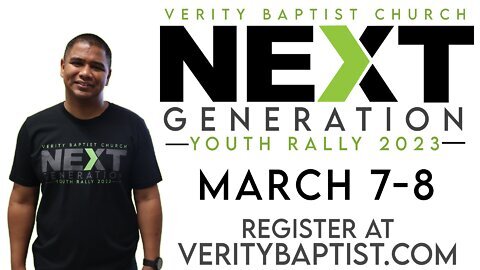 VBC's Next Generation Youth Rally | Verity Baptist Church
