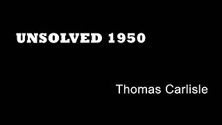 Unsolved 1950 - Thomas Carlisle - Mysterious Road Deaths - Annesley - Nottonghamshire Open Verdicts