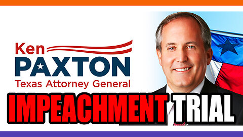 🔴LIVE: Impeachment Trial of Texas Attorney General Ken Paxton 🟠⚪🟣