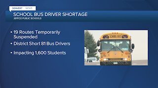 JeffCo makes changes to bus routes amid driver shortage