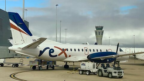 REX Regional Express Saab 340B: ZL4515 Whyalla to Adelaide (ECONOMY Class)