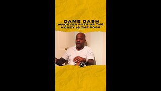 #damedash Whoever puts up the money is the boss. 🎥 @hiphopmotivation