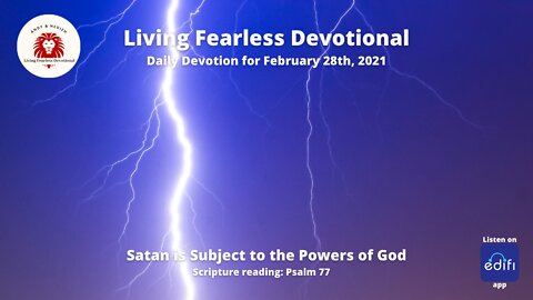 Satan is Subject to the Powers of God