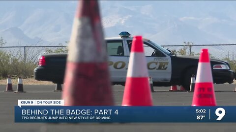 Protect and Swerve: TPD recruits get tested behind the wheel