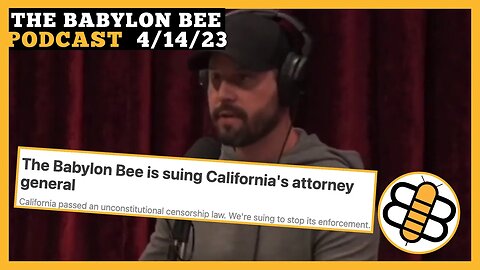 The Babylon Bee Sues California and NPR Is Mad At Twitter