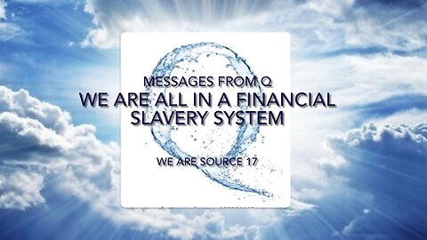 We are ALL in a financial slavery system…