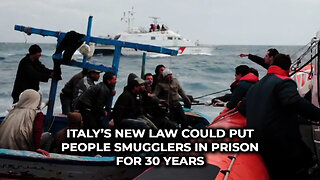 Italy’s New Law Could Put People Smugglers in Prison for 30 Years