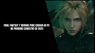 Final Fantasy 7 Remake no PC Nunca foi tão Real quanto Agora