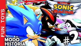 Team Sonic Racing #2 CAMPANHA - Continuamos no Modo História e desta vez em um Grand Prix 🏁🔵🏎