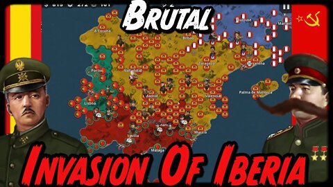 INVASION OF IBERIA BRUTAL! WTO Alternate History Great Patriotic War Mod