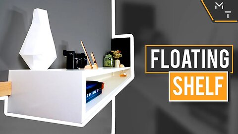 How To Build Strong Floating Shelves - DIY French Cleat Shelf