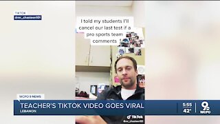 Lebanon teacher's TikTok promise goes viral