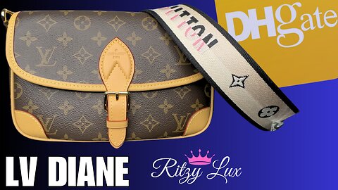 Perfect DHGATE LV Diane Bags DUPE w/ Link in Description