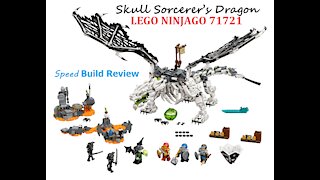 LEGO NINJAGO 71721 Skull Sorcerer’s Dragon - Speed Build Review by Piotrek Yonkish | Episode 1 Enjoy