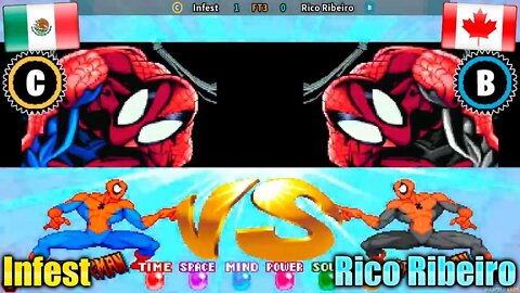 Marvel Super Heroes (Infest Vs. Rico Ribeiro) [Mexico Vs. Canada]