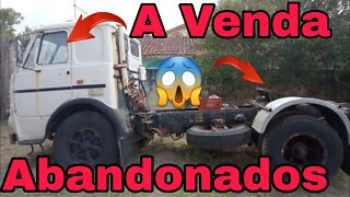 Ep.263 🚚 Caminhões Abandonados Repousando Brasil à Venda 📉 Oliveira Isaias