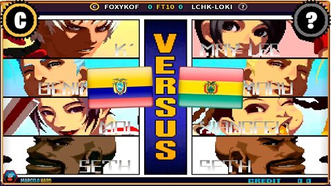 The King of Fighters 2001 (FOXYKOF Vs. LCHK-LOKI) [Ecuador Vs. Bolivia]