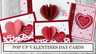 Valentines Day Pop Up Card Tutorial (3D Heart)