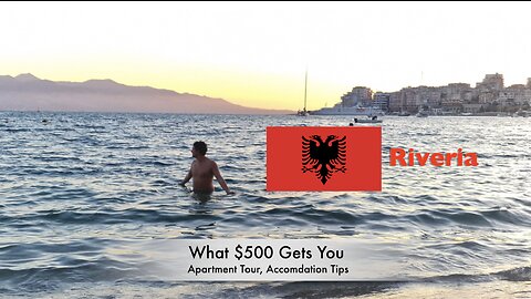 What $500 A Month Gets You In The Albanian Riviera | Apartment Tour | Nomad Accommodation Tips