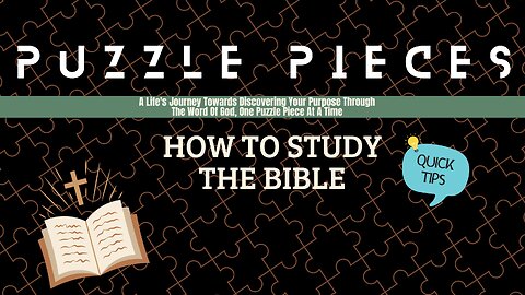 Tips | How To Study The Bible