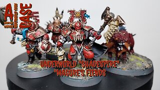 A WARPDUST HOBBIES UNDERWORLD SHOW CASE, UNDERWORLD SHADESPIRE "MAGORE'S FIENDS"