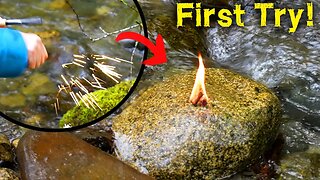 Waterproof Fire Starter! | Bigfoot Bushcraft Review