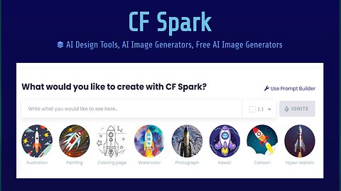 Earn Cash with AI Image Generator CF Spark