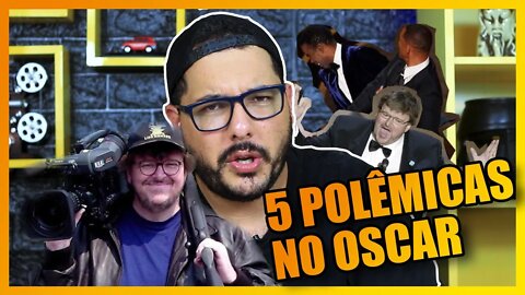 AS 5 MAIORES POLÊMICAS DO OSCAR #teste #piloto