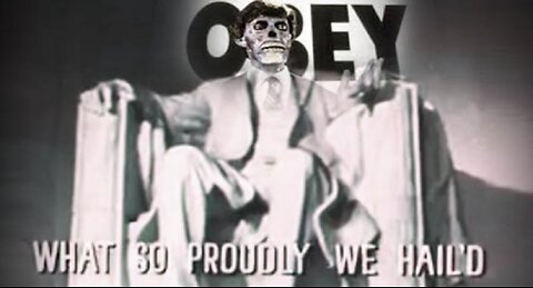 ⬛️🇺🇸👁 TV MK-ULTRA PROOF: SUBLIMINAL 'OBEY GOVERNMENT' BRAINWASH❓▪️ 1960s-1980s TV SIGN-OFF 👀