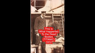 What happened to the dead bodies on the Titanic? #shorts