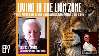 Lion Zone EP7 Peace Makers Don't Die | Charles E Carlson Peace Activist 2 5 24