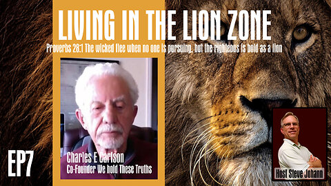 Lion Zone EP7 Peace Makers Don't Die | Charles E Carlson Peace Activist 2 5 24