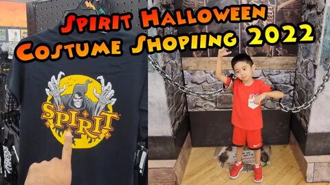 Spirit Halloween Costume Shopping 2022 Season