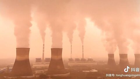 A coal-fired power plant in China's Dai city. China emits more CO2 every year than the rest of...