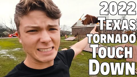 2022 Texas Tornado Touch Down!!! | People Got Sucked Up Into Tornado! |Texas Storm Damage!