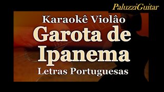 Garota de Ipanema Karaokê Viãlo Letras Portuguesas [Girl from Ipanema]