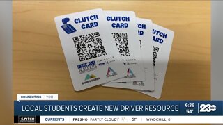 Kern's Kindness: Kern County students create new driver resource: Clutch Card