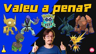 MELHOR EVENTO DE TODOS OS TEMPOS DO POKÉMON GO! ANÁLISE DA GO FEST 2021