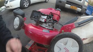 Garbage Find Honda OHC Powered Craftsman Will Not Start Runs and Dies Part 2