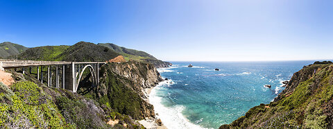 Driving California Highway 1 Down The Coast: The Mighty Pacific Ocean