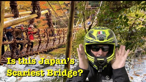 Japan’s Scariest Bridge?🌉🇯🇵 #japan #scary #bridge