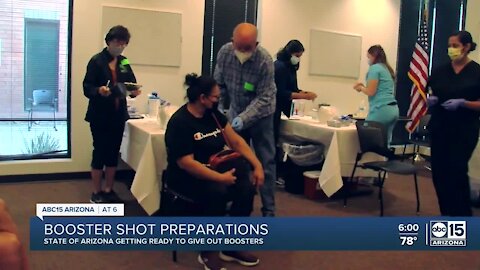 Arizona getting ready to give out booster COVID-19 shots